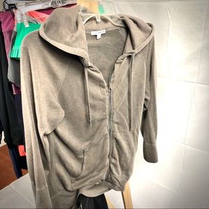 James Perse Cotton Zip Hoodie, size 3 (M-L)